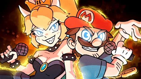 bowsette x mario